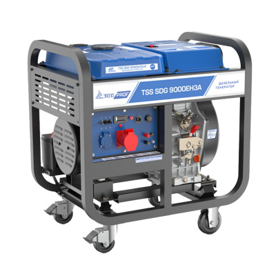 Дизель генератор TSS SDG 9000EH3A открытое