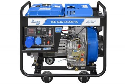 Дизель генератор TSS SDG 6500EHA открытое