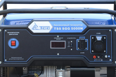 Бензогенератор TSS SGG 5000N в погодозащитном кожухе