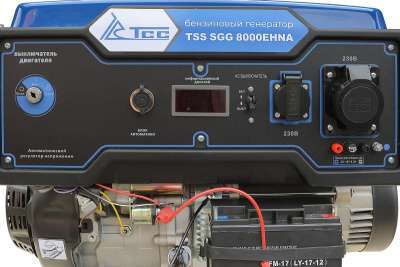 Бензогенератор TSS SGG 8000EHNA в погодозащитном кожухе