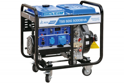 Дизель генератор TSS SDG 5000EHA открытое