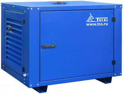 Бензогенератор TSS SGG 8000EH3NU в погодозащитном кожухе
