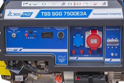 Бензогенератор TSS SGG 7500Е3A в погодозащитном кожухе