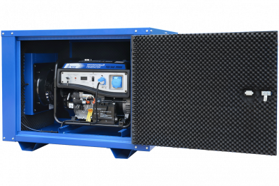 Бензиновый генератор TSS SGG 7500Е3 в кожухе МК-1