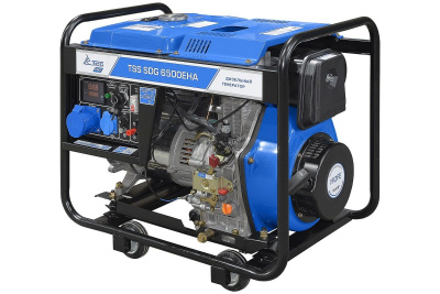 Дизель генератор TSS SDG 6500EHA открытое