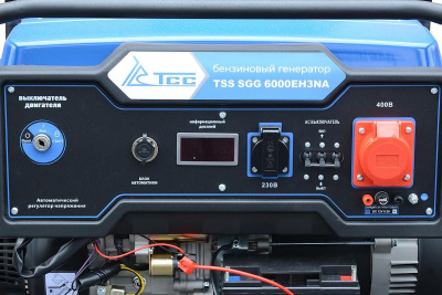 Бензогенератор TSS SGG 6000EH3NA в погодозащитном кожухе