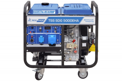 Дизель генератор TSS SDG 5000EHA в погодозащитном кожухе