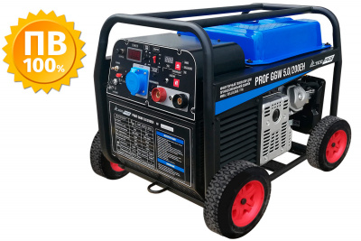 Бензиновый сварочный генератор ТСС PROF GGW 5.0/200EH (MMA/TIG/Cellulose)