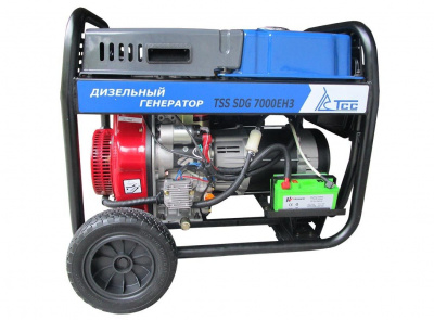 Дизельный генератор TSS SDG 7000EH3