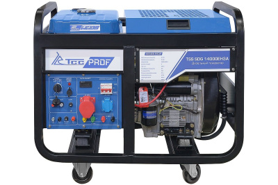 Дизель генератор TSS SDG 14000EH3A открытое