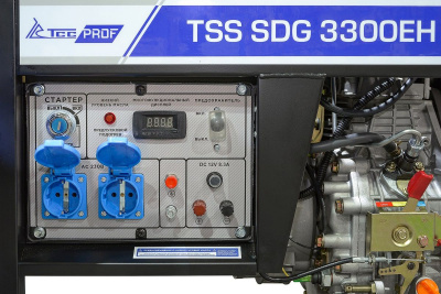 Дизель генератор TSS SDG 3300EH открытое