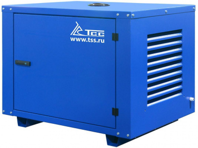 Бензогенератор TSS SGG 8000EH3NU в погодозащитном кожухе