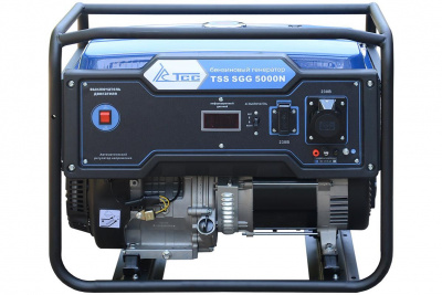 Бензогенератор TSS SGG 5000N в погодозащитном кожухе